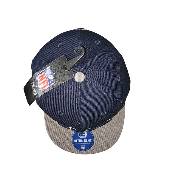 Ultra Game NFL Dallas Cowboys Adjustable BB Cap Navy OSFM NWT $49.99 UGM197 - Picture 7 of 7